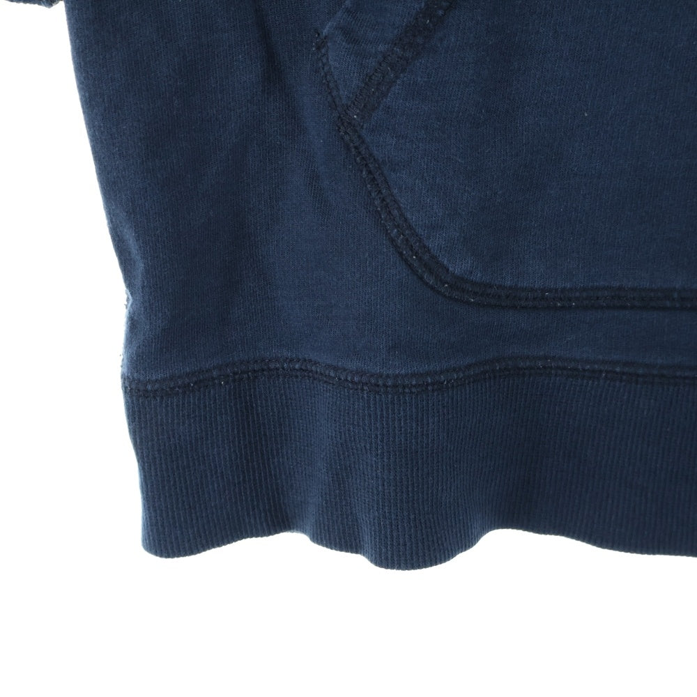 F.C.R.B./F.C.Real Bristol/FCRB(エフシーアールビー/エフシーレアルブリストル) ×NIKE ナイキ フロントロゴプリント 五分袖 プルオーバーパーカー フーディー ブラック 396346-010