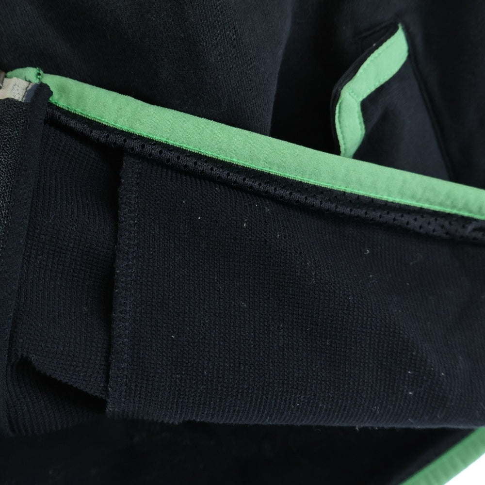 F.C.R.B./F.C.Real Bristol/FCRB(エフシーアールビー/エフシーレアルブリストル) ×NIKE ナイキ 胸ロゴ ジップアップスウェットベスト ブラック/グリーン 190500