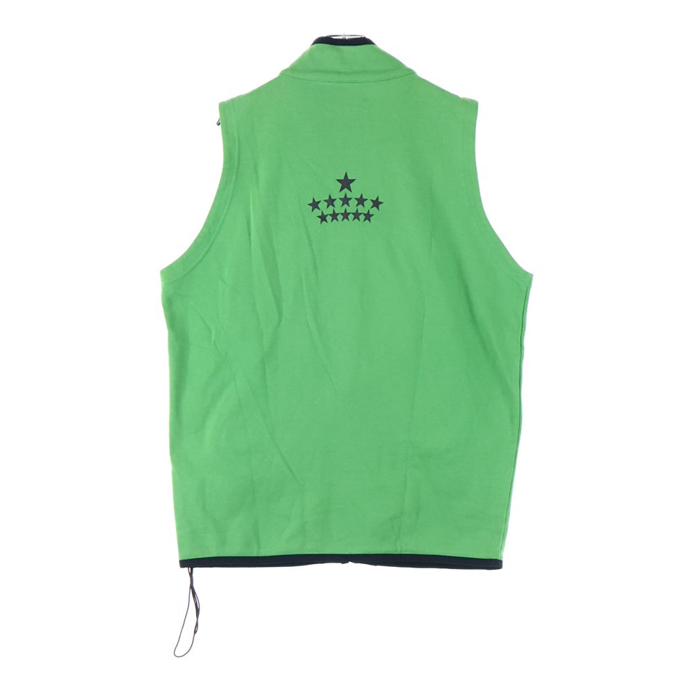 F.C.R.B./F.C.Real Bristol/FCRB(エフシーアールビー/エフシーレアルブリストル) ×NIKE ナイキ 胸ロゴ ジップアップスウェットベスト グリーン 190500