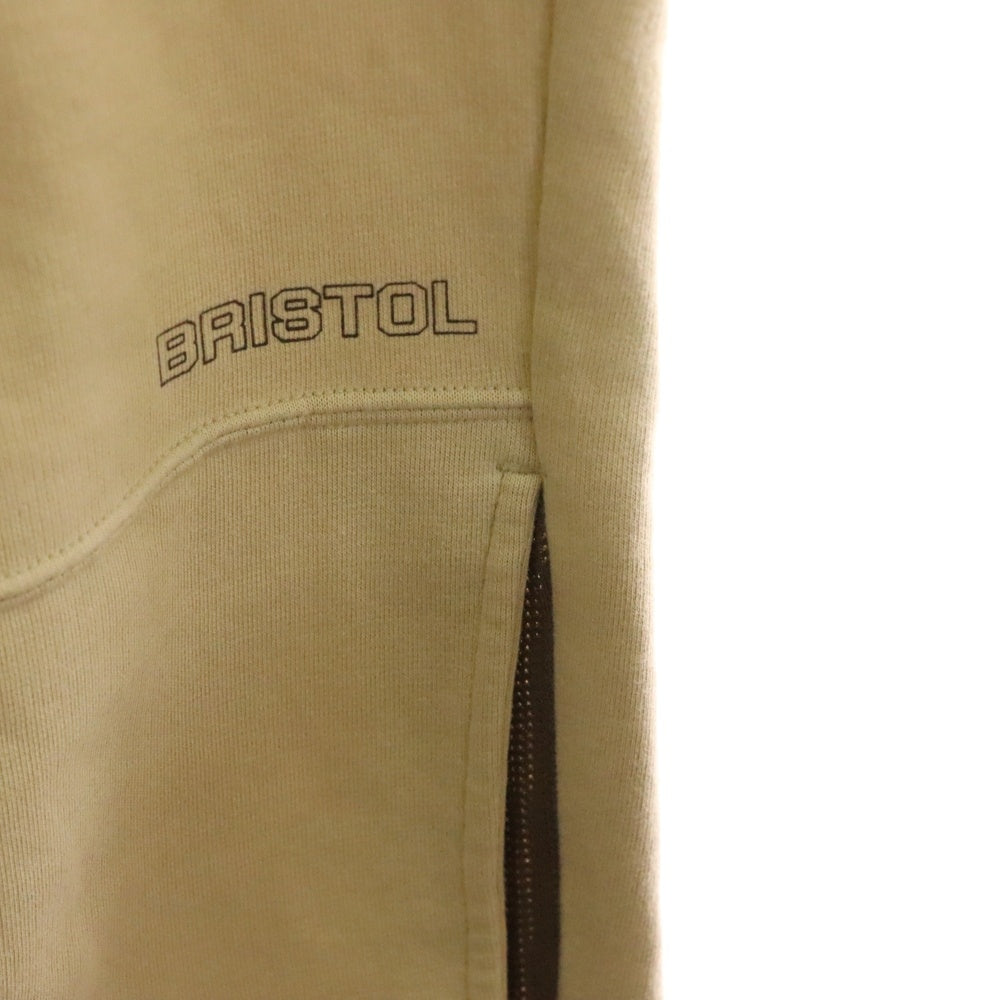 F.C.R.B./F.C.Real Bristol/FCRB(エフシーアールビー/エフシーレアルブリストル) ×NIKE ナイキ 五分丈 スウェットパンツ ベージュ/ブラウン 190501