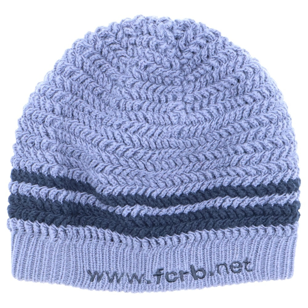 F.C.R.B./F.C.Real Bristol/FCRB(エフシーアールビー/エフシーレアルブリストル) ×NIKE ナイキ ロゴ刺繍 サマーニットビーニー ニット帽 帽子 グレー/ブラック 202705