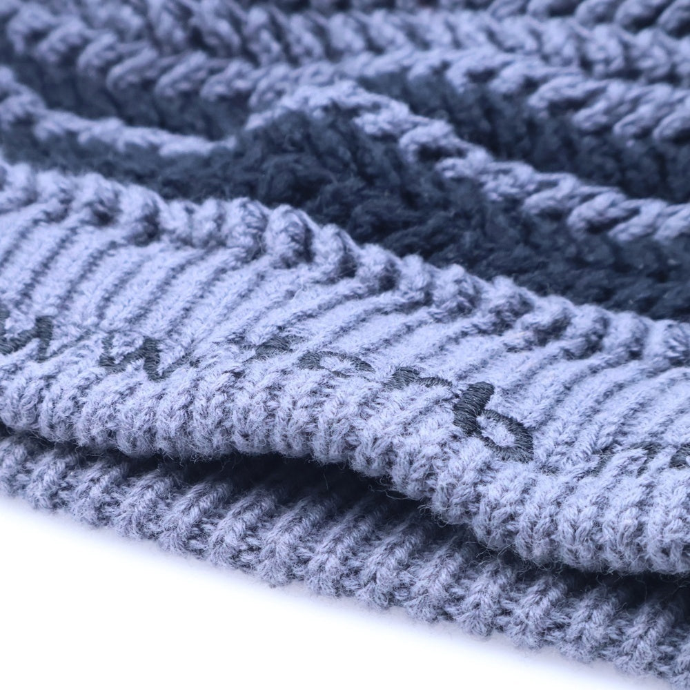 F.C.R.B./F.C.Real Bristol/FCRB(エフシーアールビー/エフシーレアルブリストル) ×NIKE ナイキ ロゴ刺繍 サマーニットビーニー ニット帽 帽子 グレー/ブラック 202705