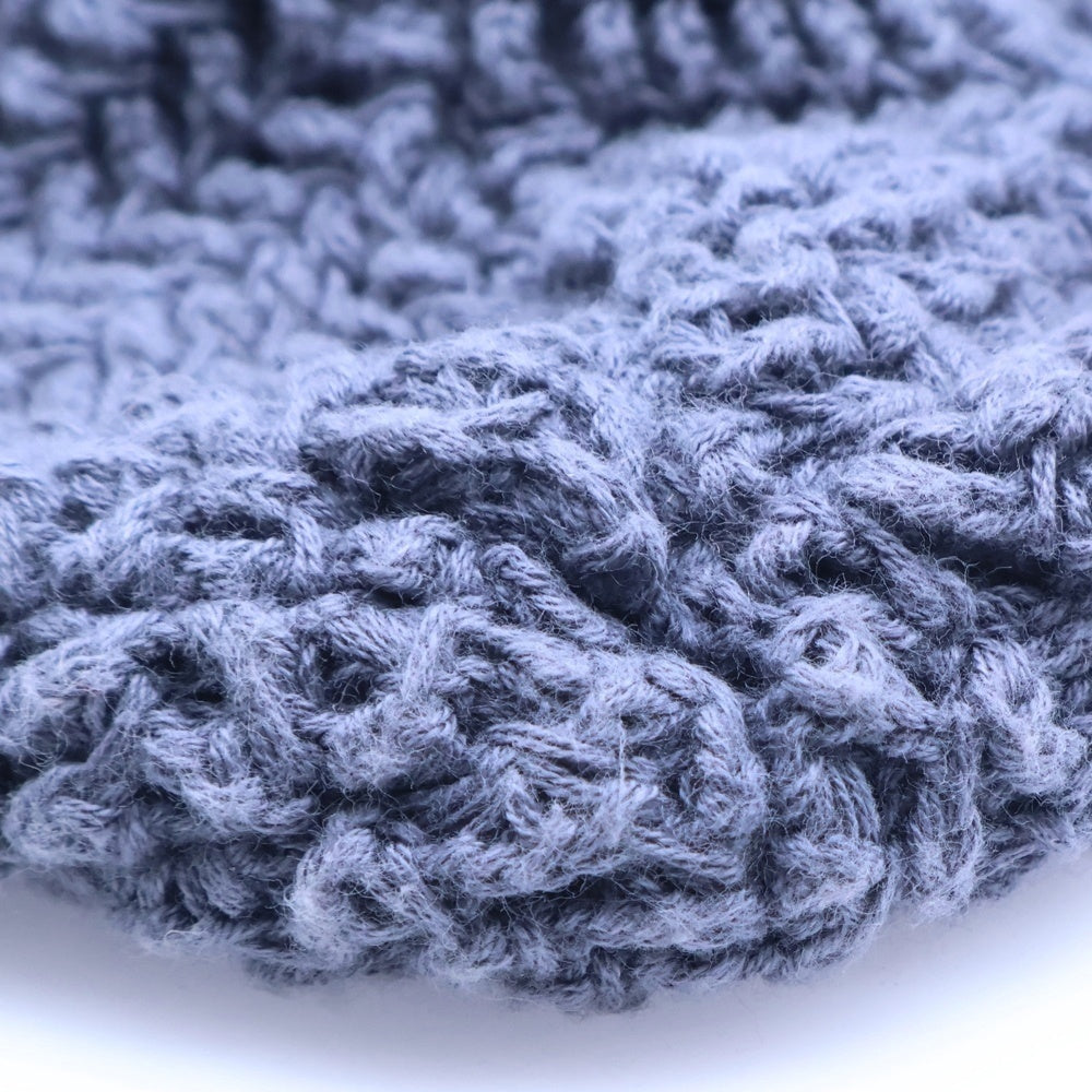 F.C.R.B./F.C.Real Bristol/FCRB(エフシーアールビー/エフシーレアルブリストル) ×NIKE ナイキ ロゴ刺繍 サマーニットビーニー ニット帽 帽子 グレー/ブラック 202705