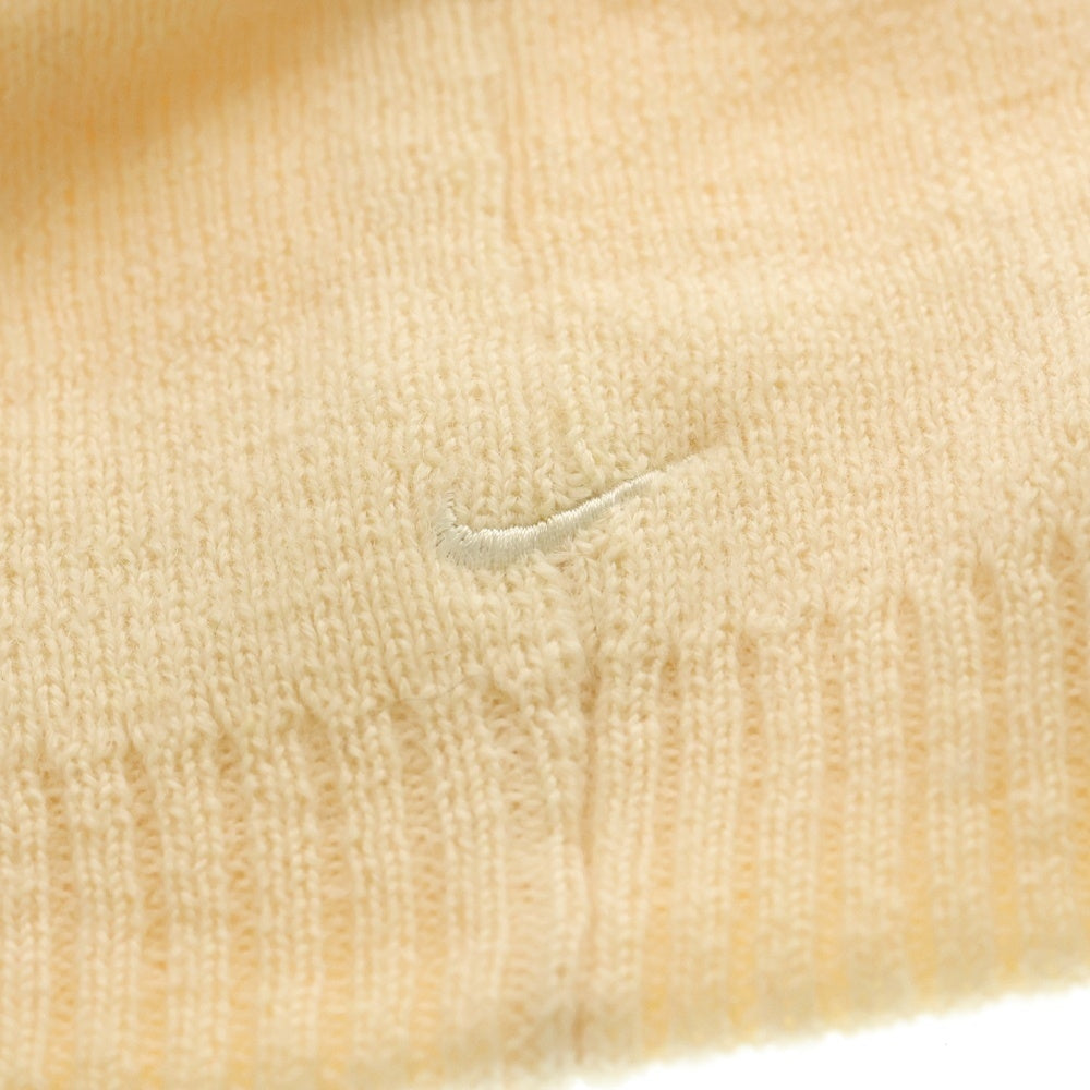 F.C.R.B./F.C.Real Bristol/FCRB(エフシーアールビー/エフシーレアルブリストル) ×NIKE ナイキ REAL BLACKS スカル刺繍 ウールニットビーニー ニット帽 帽子 ベージュ 595266