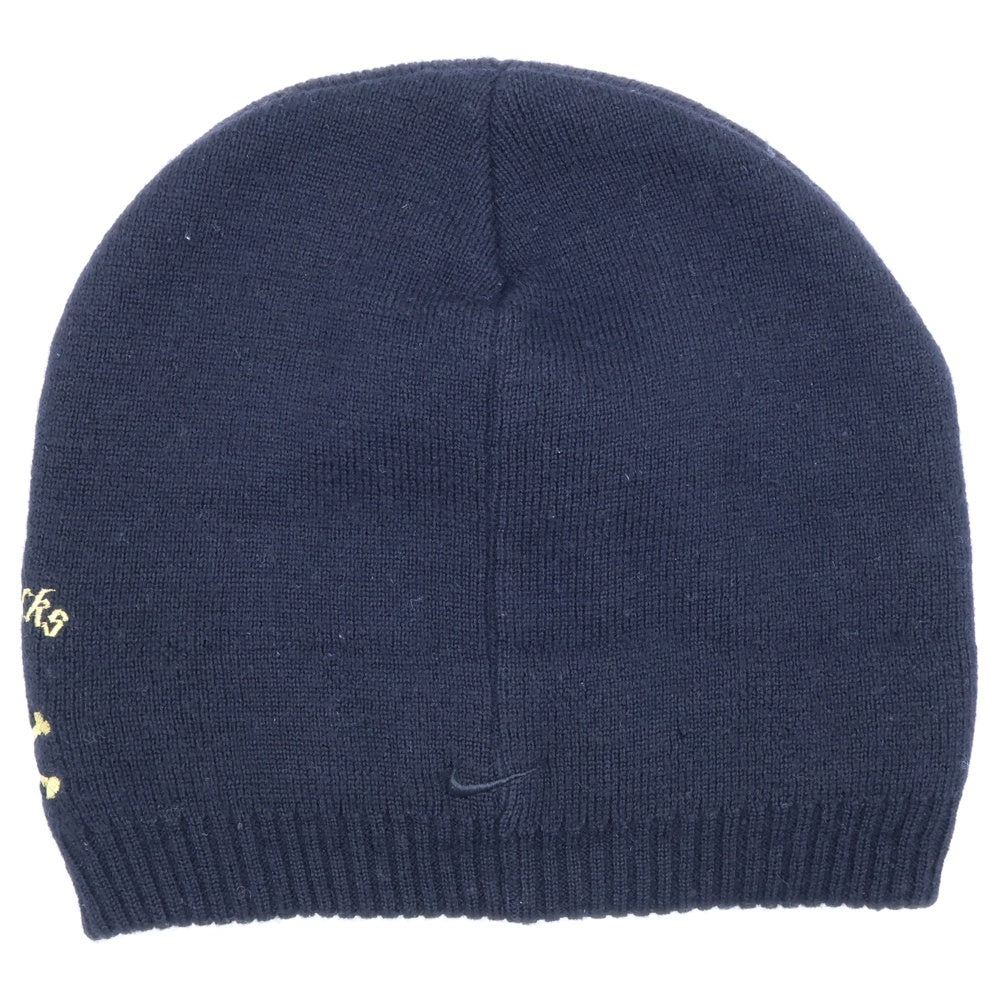 F.C.R.B./F.C.Real Bristol/FCRB(エフシーアールビー/エフシーレアルブリストル) ×NIKE ナイキ REAL BLACKS スカル刺繍 ウールニットビーニー ニット帽 帽子 ブラック 595266