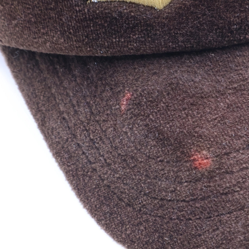 F.C.R.B./F.C.Real Bristol/FCRB(エフシーアールビー/エフシーレアルブリストル) ×NIKE ナイキ フロントロゴ刺繍 ベロアメッシュキャップ 帽子 ブラウン 268051