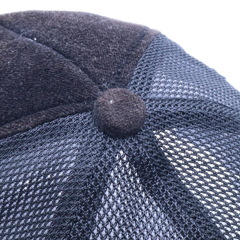 F.C.R.B./F.C.Real Bristol/FCRB(エフシーアールビー/エフシーレアルブリストル) ×NIKE ナイキ フロントロゴ刺繍 ベロアメッシュキャップ 帽子 ブラック 268051