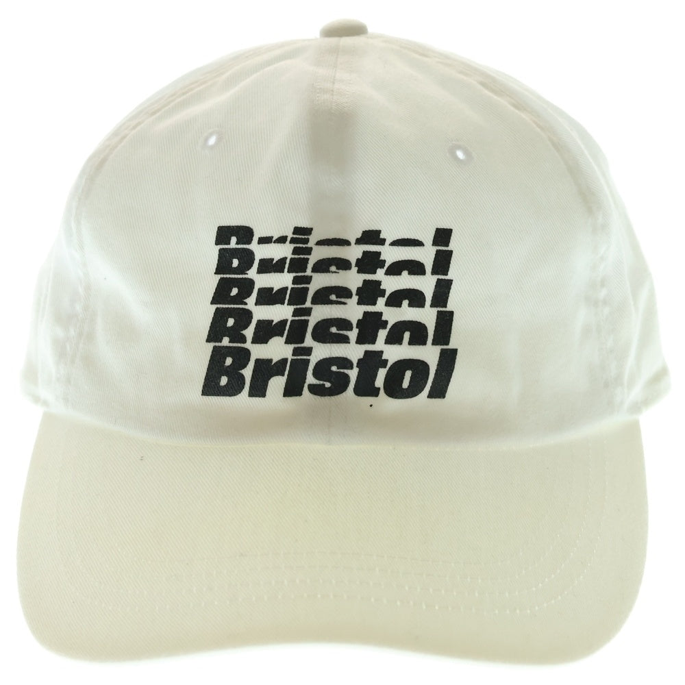 F.C.R.B./F.C.Real Bristol/FCRB(エフシーアールビー/エフシーレアルブリストル) グラデーションロゴプリント 6パネルキャップ 帽子 ホワイト FCRB-178069