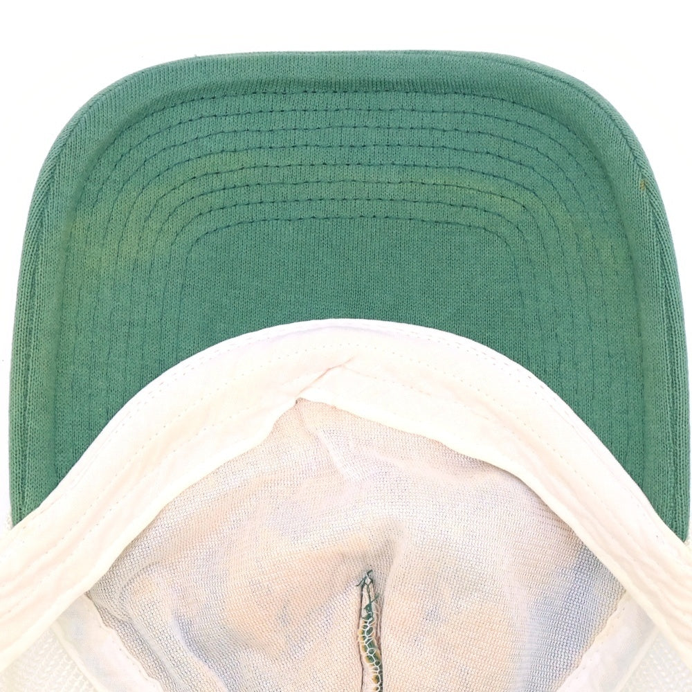 F.C.R.B./F.C.Real Bristol/FCRB(エフシーアールビー/エフシーレアルブリストル) ×NIKE ナイキ カレッジロゴプリント コットンメッシュキャップ 帽子 グリーン/ホワイト 319036