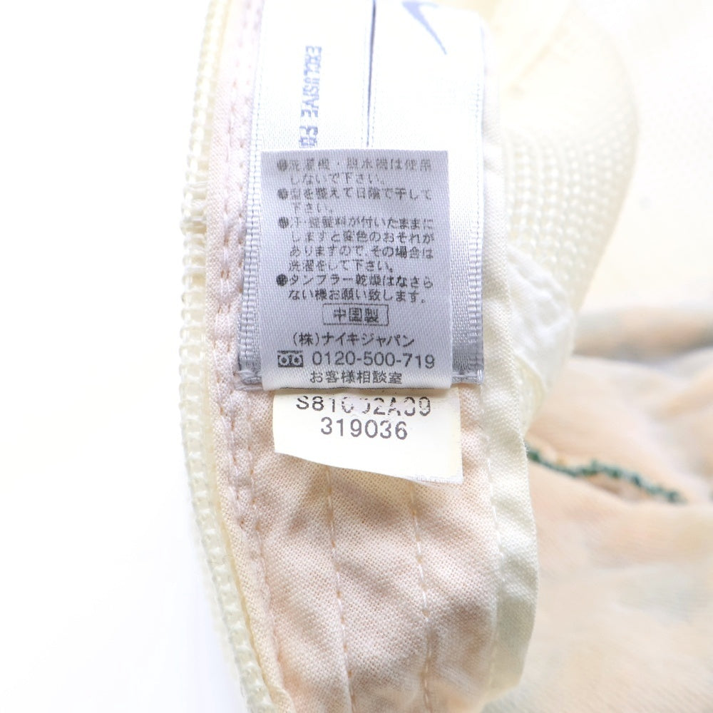 F.C.R.B./F.C.Real Bristol/FCRB(エフシーアールビー/エフシーレアルブリストル) ×NIKE ナイキ カレッジロゴプリント コットンメッシュキャップ 帽子 グリーン/ホワイト 319036