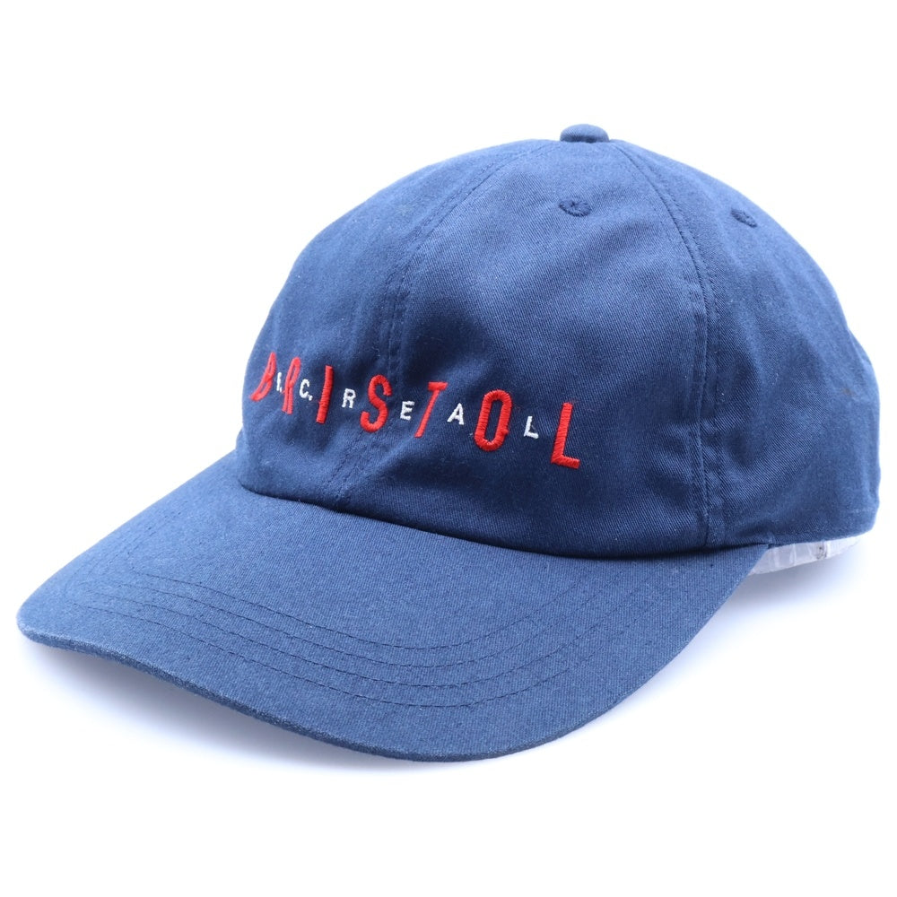 F.C.R.B./F.C.Real Bristol/FCRB(エフシーアールビー/エフシーレアルブリストル) フロントロゴ刺繍 6パネル ベースボールキャップ 帽子 ネイビー FCRB-160041
