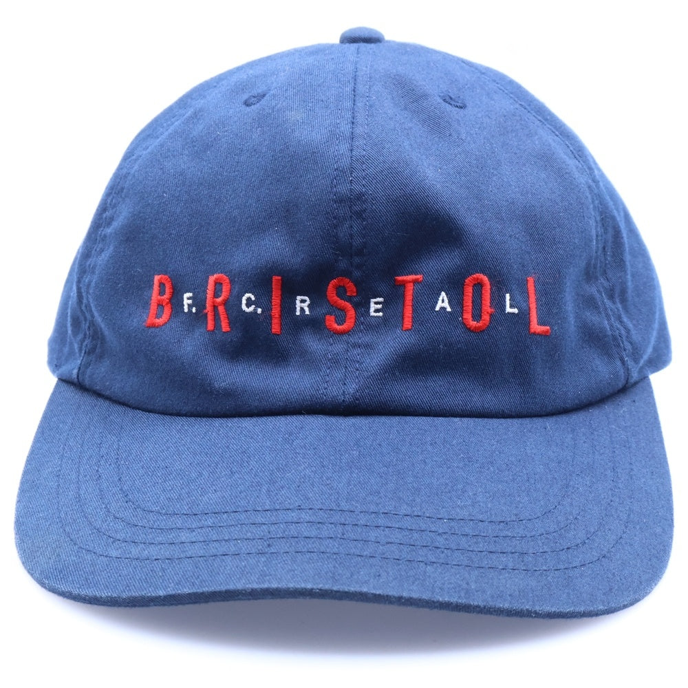 F.C.R.B./F.C.Real Bristol/FCRB(エフシーアールビー/エフシーレアルブリストル) フロントロゴ刺繍 6パネル ベースボールキャップ 帽子 ネイビー FCRB-160041