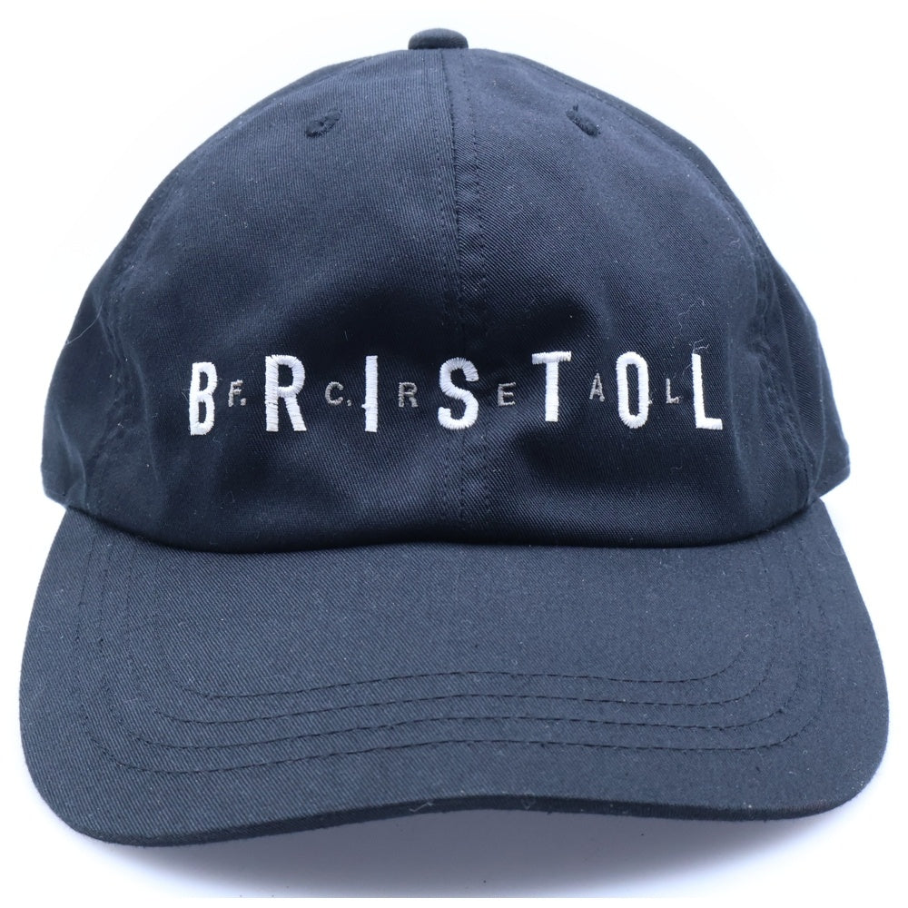F.C.R.B./F.C.Real Bristol/FCRB(エフシーアールビー/エフシーレアルブリストル) フロントロゴ刺繍 6パネル ベースボールキャップ 帽子 ネイビー FCRB-160041