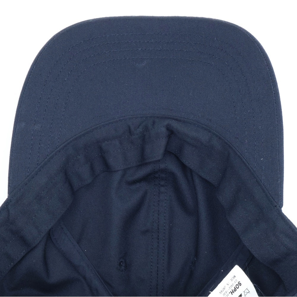 F.C.R.B./F.C.Real Bristol/FCRB(エフシーアールビー/エフシーレアルブリストル) フロントロゴ刺繍 6パネル ベースボールキャップ 帽子 ネイビー FCRB-160041