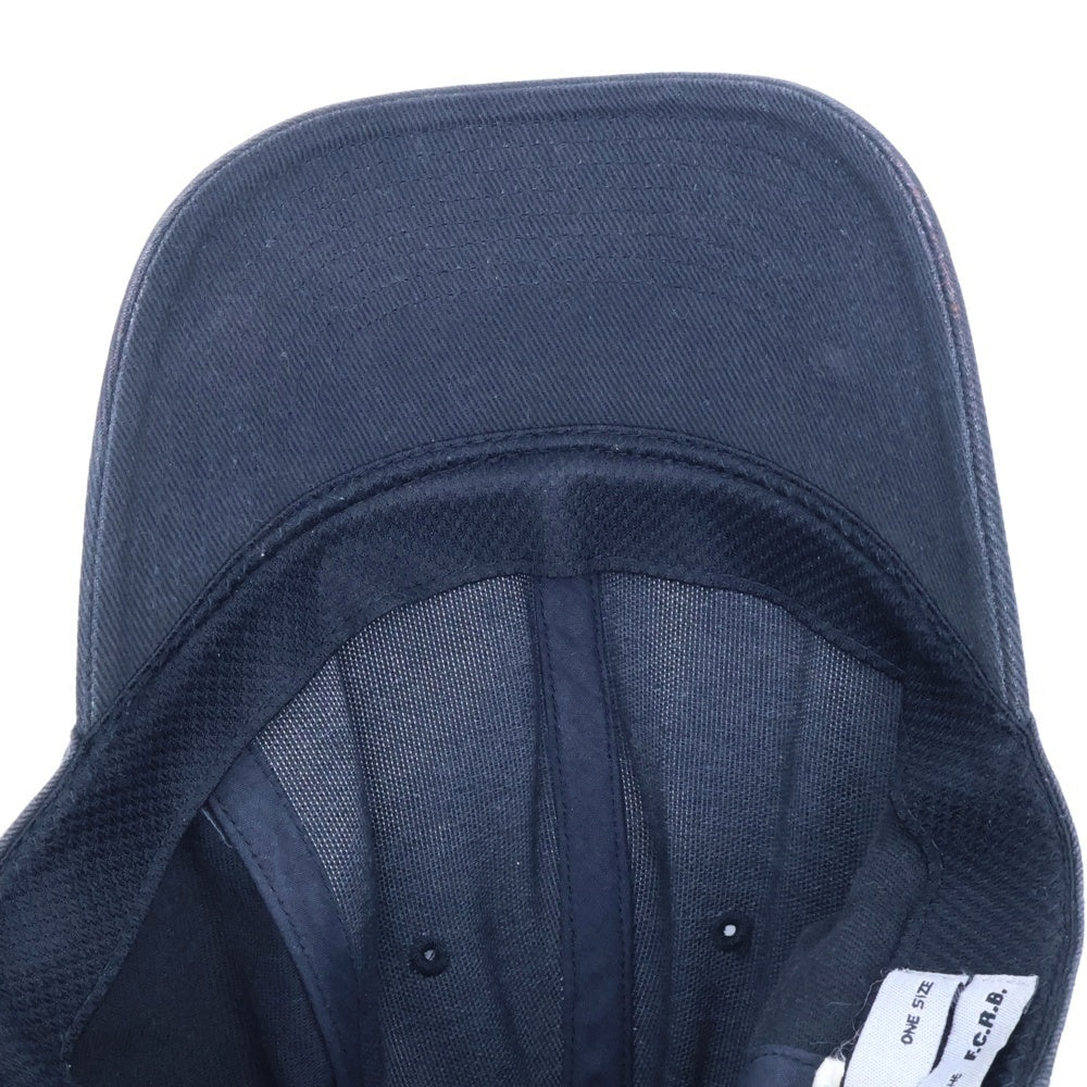 F.C.R.B./F.C.Real Bristol/FCRB(エフシーアールビー/エフシーレアルブリストル) ×NIKE ナイキ RBプリント 6パネルコットンキャップ ブラック 592245