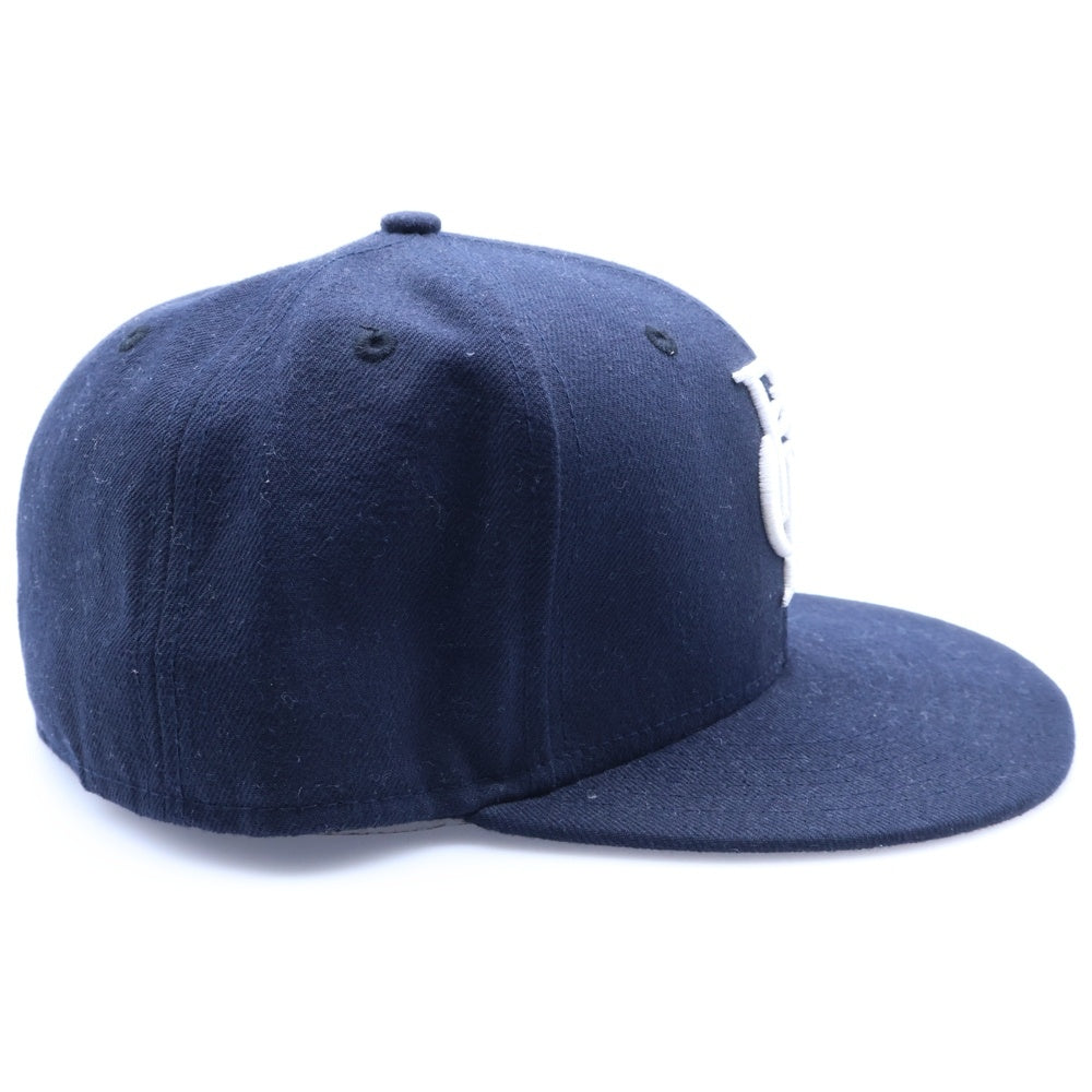 F.C.R.B./F.C.Real Bristol/FCRB(エフシーアールビー/エフシーレアルブリストル) ×NEW ERA ニューエラ ロゴ刺繍 6パネル ベースボールキャップ 帽子 ネイビー FCRB-110003