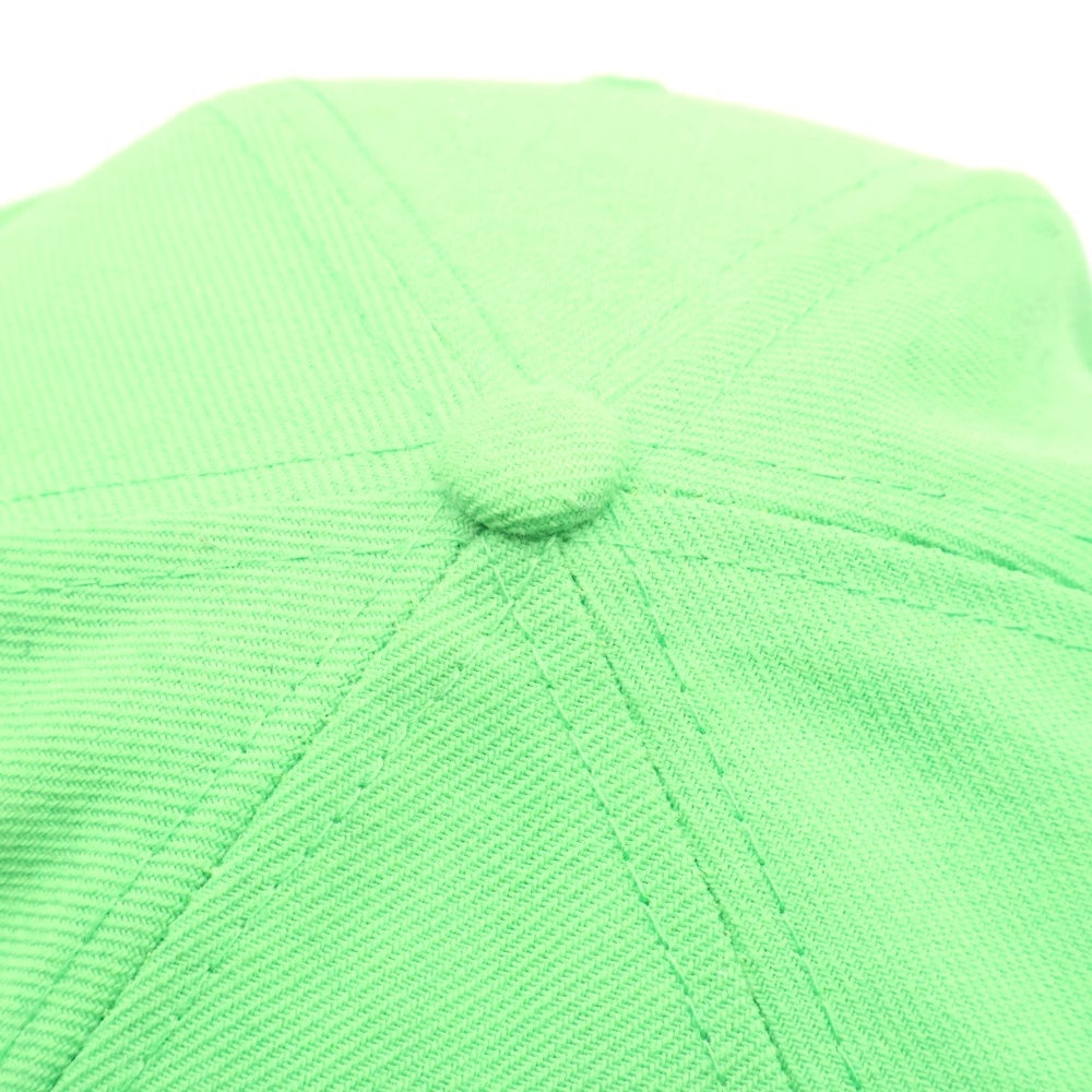 F.C.R.B./F.C.Real Bristol/FCRB(エフシーアールビー/エフシーレアルブリストル) ×NEW ERA ニューエラ ロゴ刺繍 6パネルベースボールキャップ ライトグリーン FCRB-150053