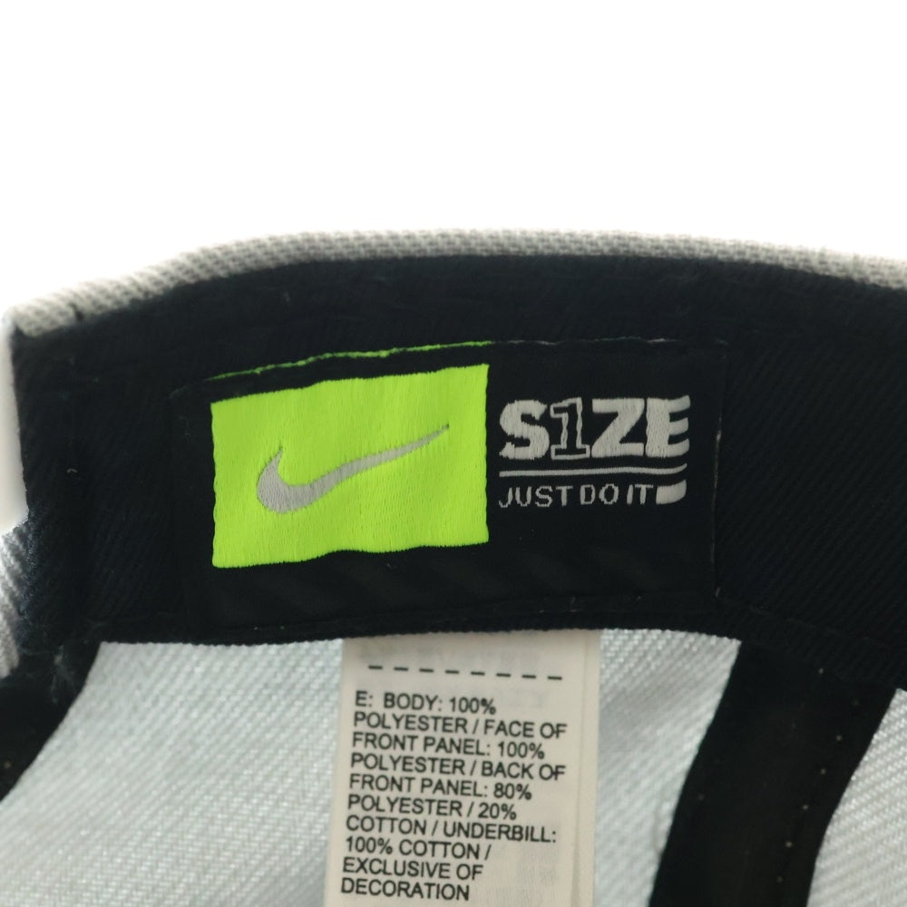 NIKE(ナイキ) SWOOSH PRO CLASSIC CAP スウッシュ刺繍 6パネルキャップ 帽子 グレー 639534-011