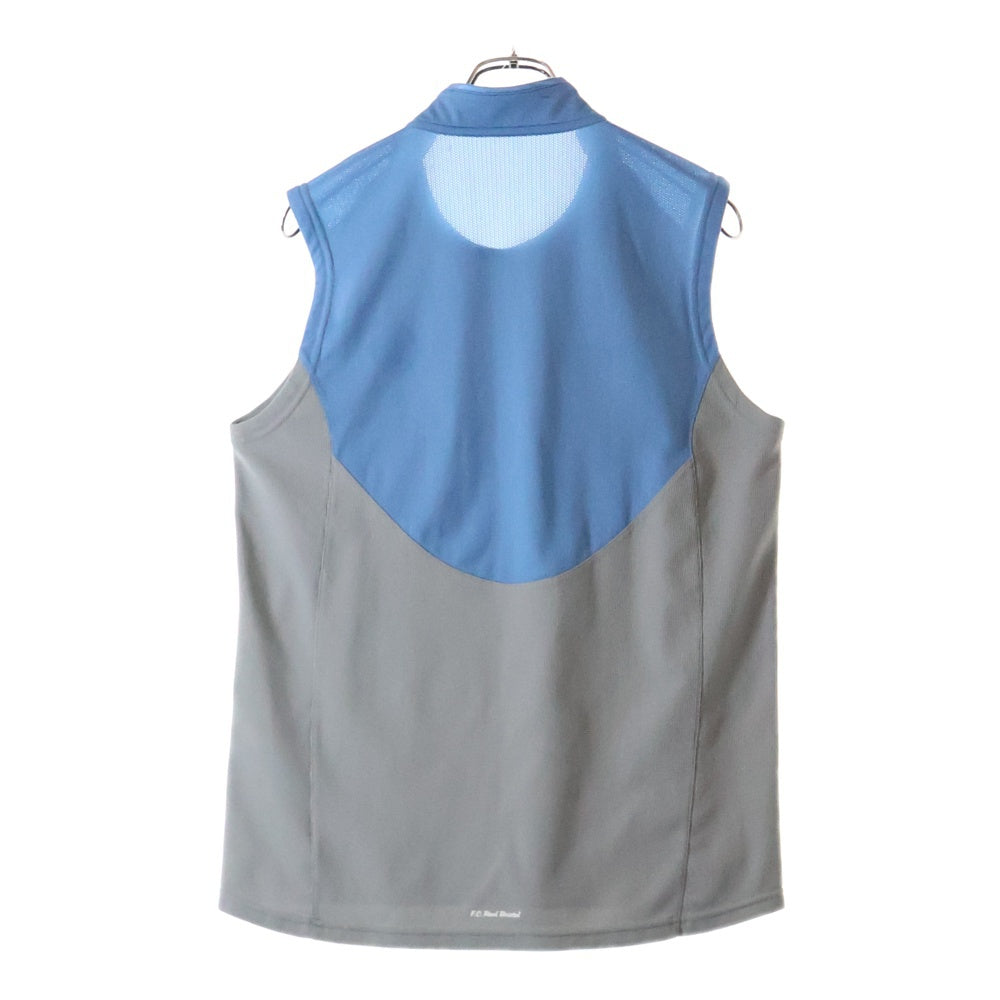 F.C.R.B./F.C.Real Bristol/FCRB(エフシーアールビー/エフシーレアルブリストル) ×NIKE ナイキ ノースリーブゲームシャツ タンクトップ グレー/ブルー 190508