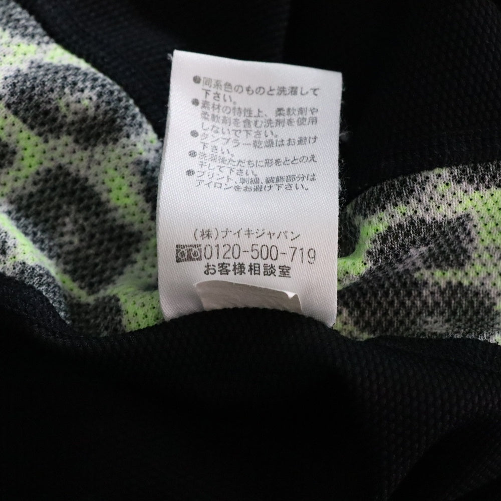 F.C.R.B./F.C.Real Bristol/FCRB(エフシーアールビー/エフシーレアルブリストル) ×NIKE ナイキ FCRB GYM サイド総柄Tシャツ 半袖クルーネックカットソー ブラック 577348