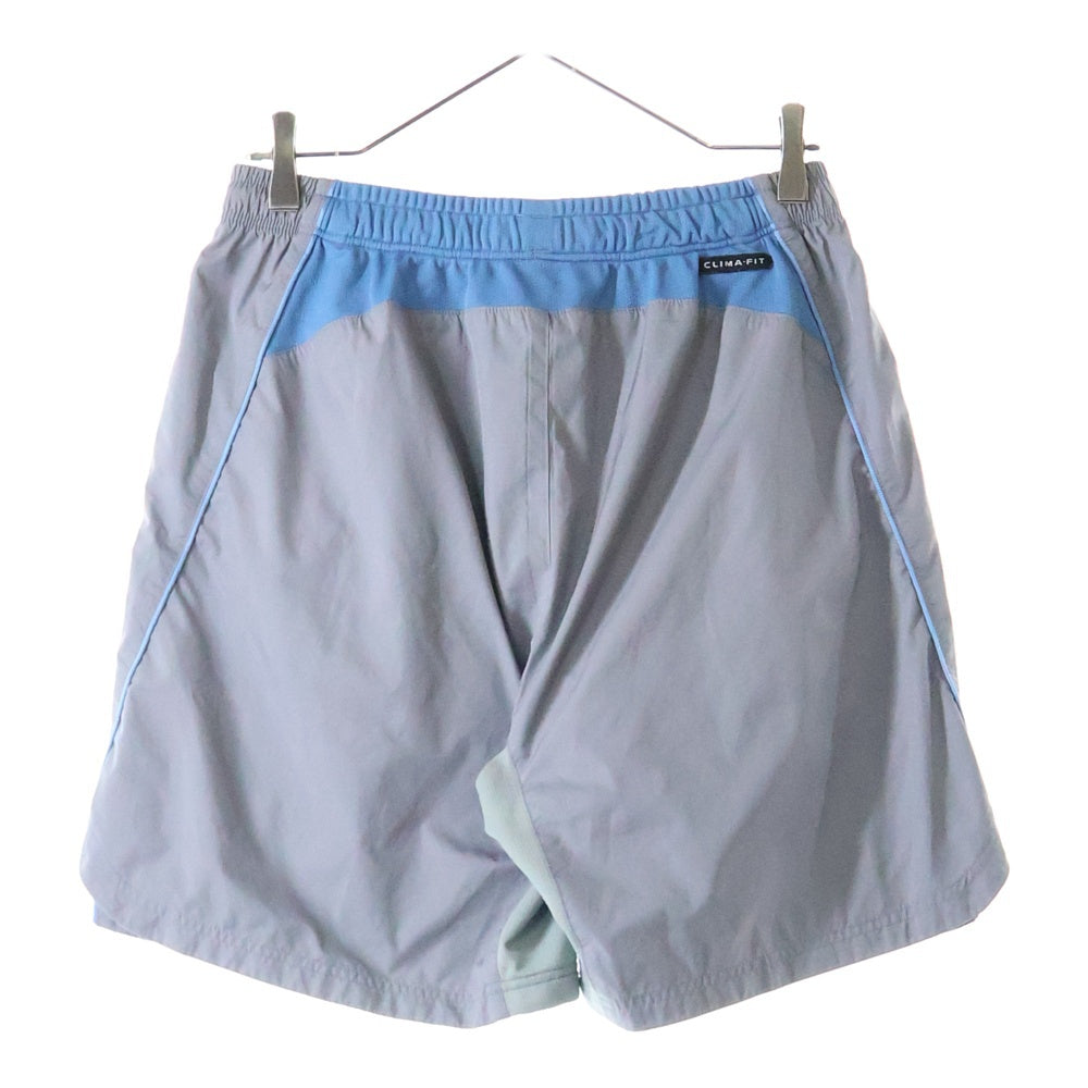 F.C.R.B./F.C.Real Bristol/FCRB(エフシーアールビー/エフシーレアルブリストル) ×NIKE ナイキ ラバーロゴ ハーフパンツ ショーツ グレー/ブルー 190507