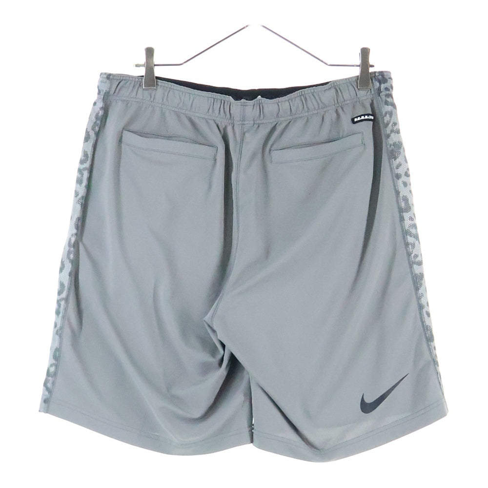 F.C.R.B./F.C.Real Bristol/FCRB(エフシーアールビー/エフシーレアルブリストル) ×NIKE ナイキ FCRB GYM サイドレオパード ハーフパンツ ショーツ グレー 534637-009