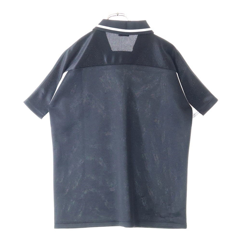 F.C.R.B./F.C.Real Bristol/FCRB(エフシーアールビー/エフシーレアルブリストル) ×NIKE ナイキ フロントロゴプリント 半袖ゲームシャツ ブラック