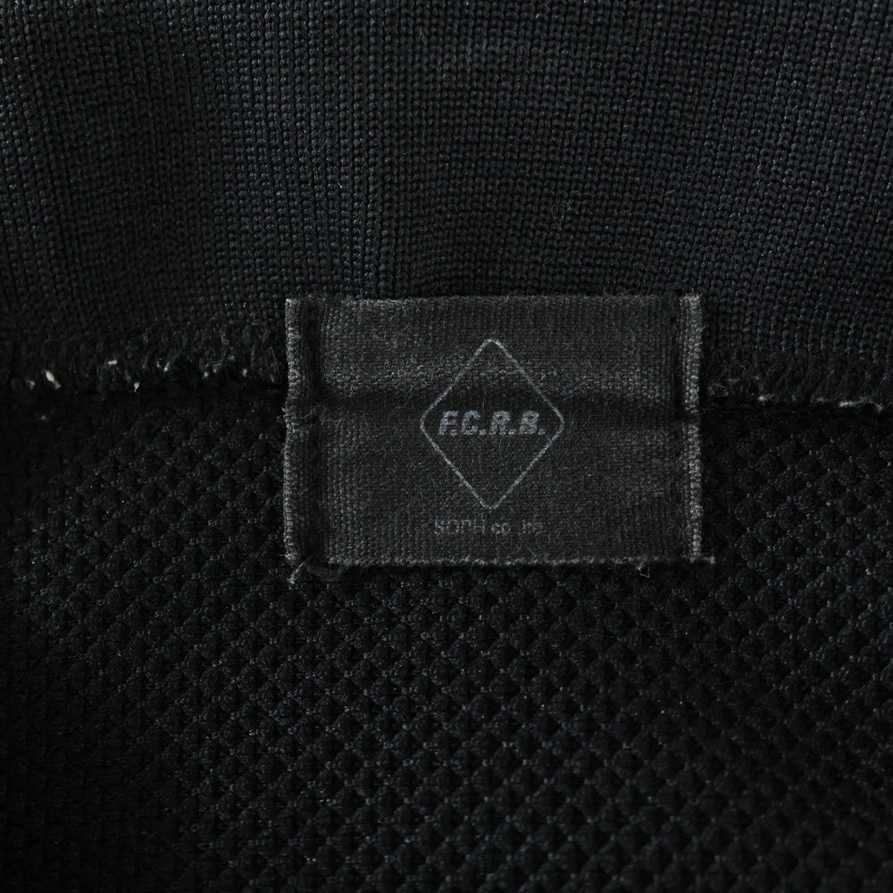 F.C.R.B./F.C.Real Bristol/FCRB(エフシーアールビー/エフシーレアルブリストル) ×NIKE ナイキ フロントロゴプリント 半袖ゲームシャツ ブラック