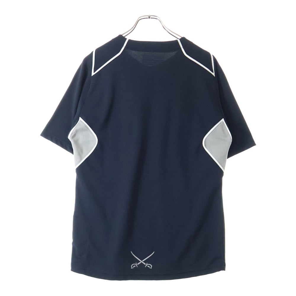 F.C.R.B./F.C.Real Bristol/FCRB(エフシーアールビー/エフシーレアルブリストル) ×NIKE JUST DO IT ナイキ ラバーロゴ ジャストドゥイット プリントカットソー 半袖Tシャツ ブラック 243651