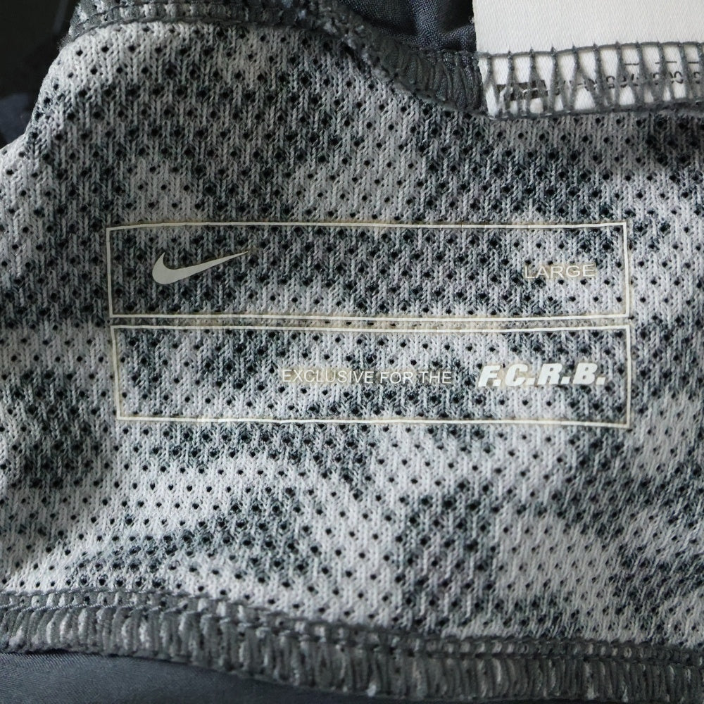 F.C.R.B./F.C.Real Bristol/FCRB(エフシーアールビー/エフシーレアルブリストル) ×NIKE ナイキ サイドレオパード ロゴプリント ハーフパンツ ショーツ グレー 465449-021