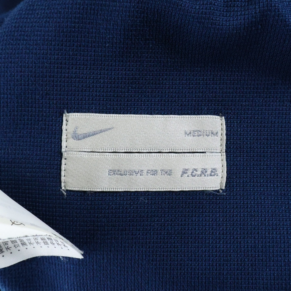 F.C.R.B./F.C.Real Bristol/FCRB(エフシーアールビー/エフシーレアルブリストル) ×NIKE ナイキ サイドレオパード ロゴプリント ハーフパンツ ショーツ ネイビー440617-450