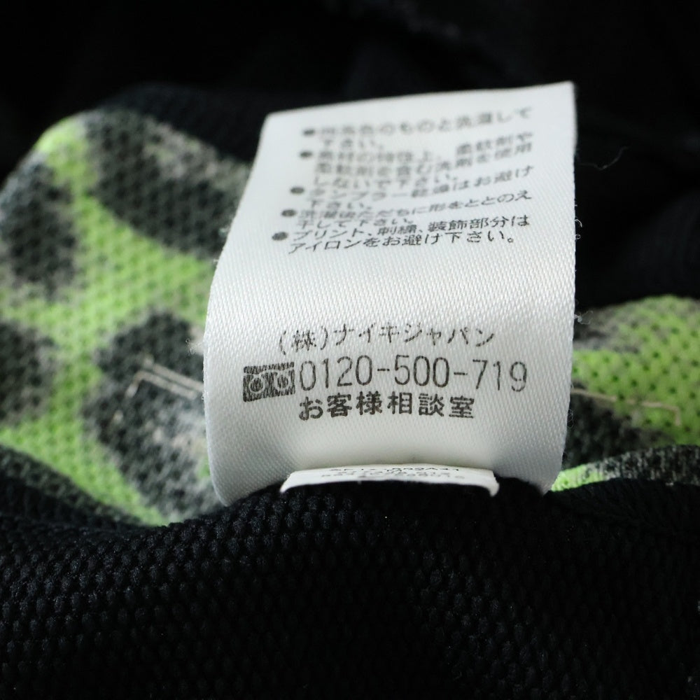 F.C.R.B./F.C.Real Bristol/FCRB(エフシーアールビー/エフシーレアルブリストル) × NIKE ナイキ ロゴプリント レオパード 切替 ショーツ ハーフパンツ ブラック 57738‐012