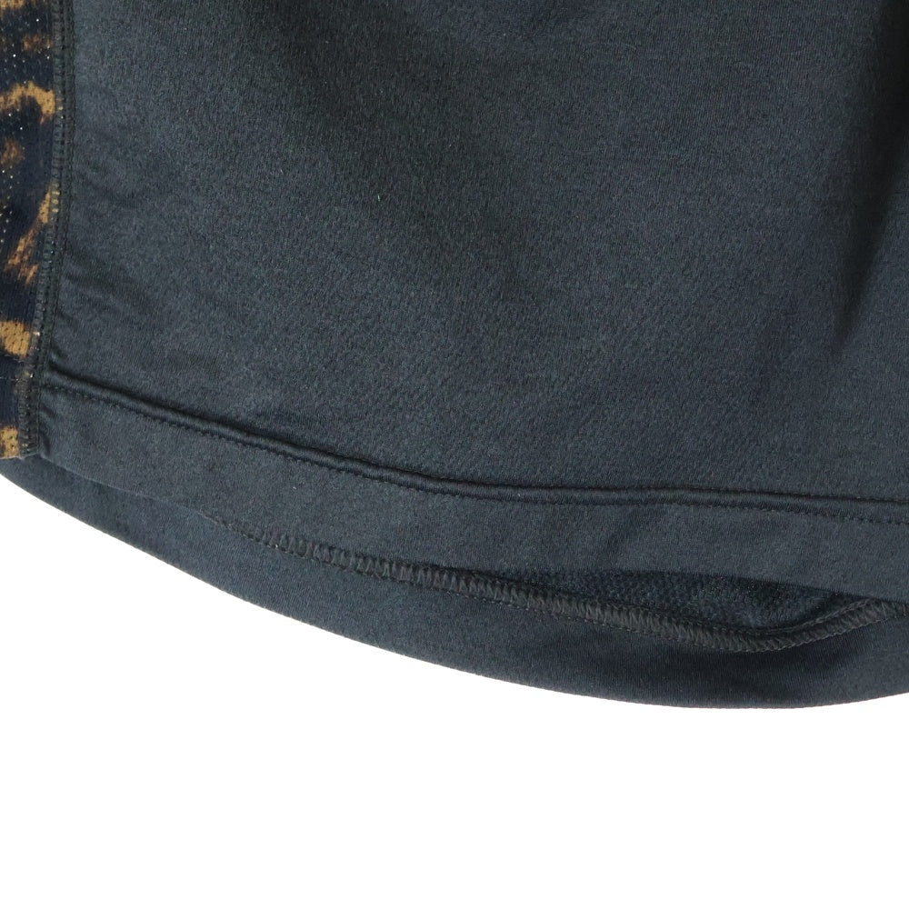 F.C.R.B./F.C.Real Bristol/FCRB(エフシーアールビー/エフシーレアルブリストル) × NIKE ナイキ ロゴプリント レオパード 切替 ショーツ ハーフパンツ グレー 640470‐030