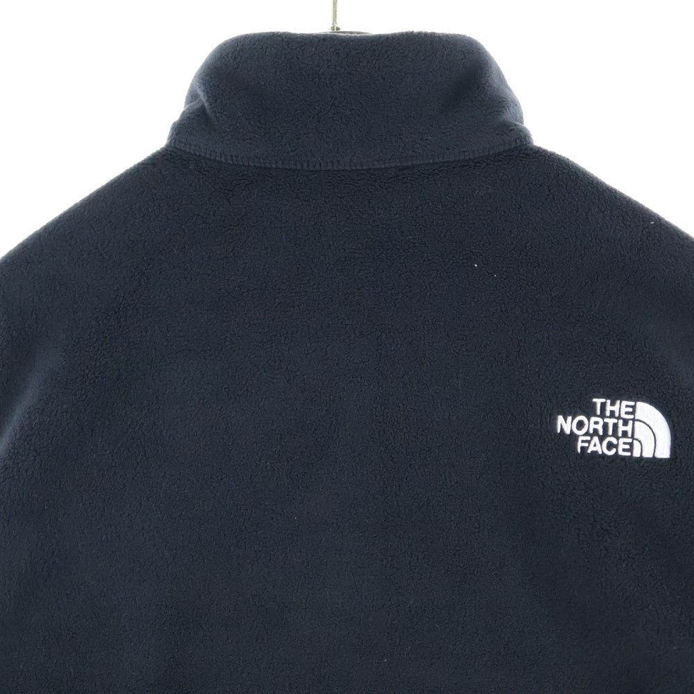 THE NORTH FACE(ザノースフェイス) COMFY FLEECE ANORAK コンフィフリース アノラック ハーフジップ プルオーバージャケット ブラック NA4FQ50J
