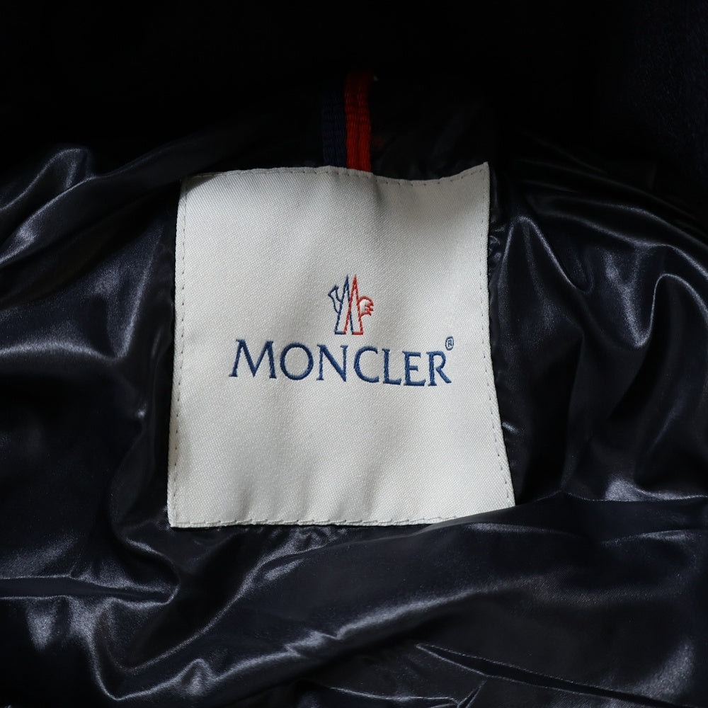 MONCLER(モンクレール) MONTGENEVRE GIUBBOTTO モンジュネーブル フーデッド ダウンジャケット ネイビー 320914033805