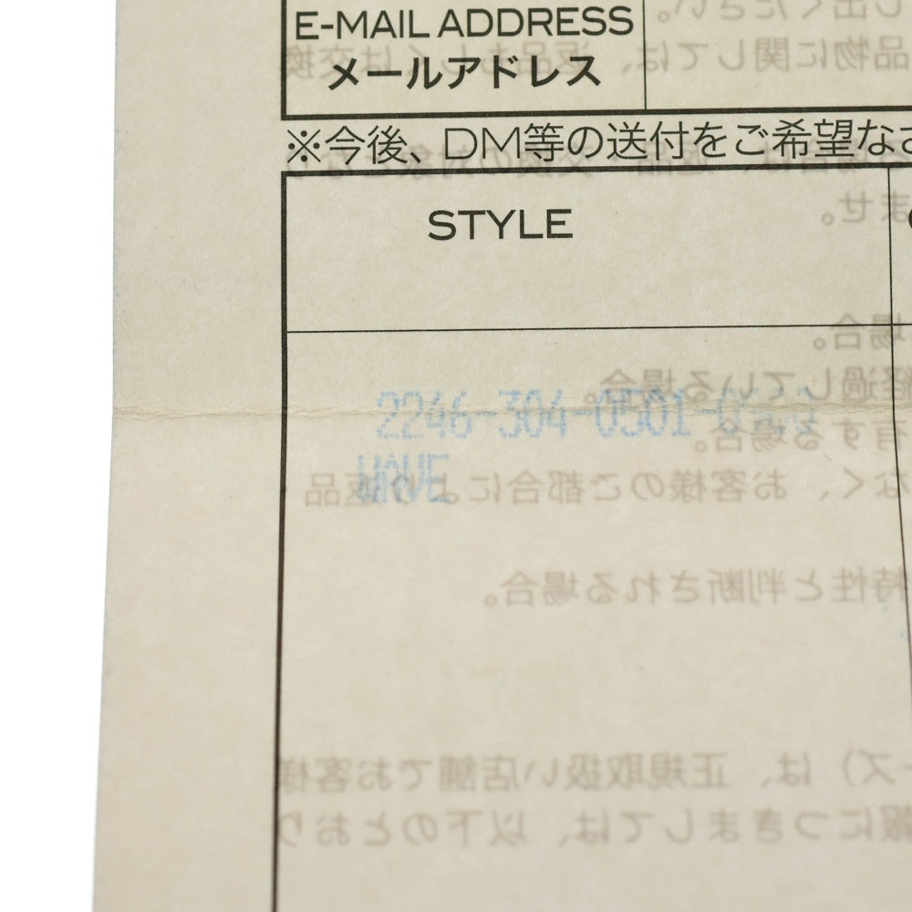 CHROME HEARTS(クロムハーツ) WAVE ウェーブ レザーウォレット 財布 ブラック BCA374