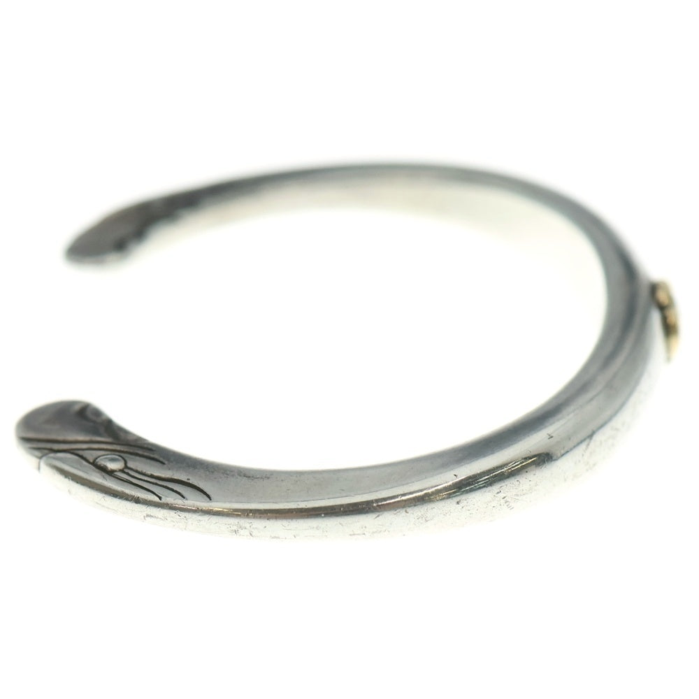 TADY & KING(タディアンドキング) イーグルフェイス GPローズ バングル ブレスレット シルバー/ゴールド