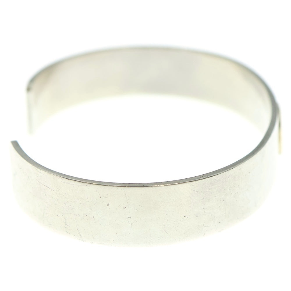 TADY & KING(タディアンドキング) 平打ちバングル GPロングホーン ブレスレット シルバー/ゴールド