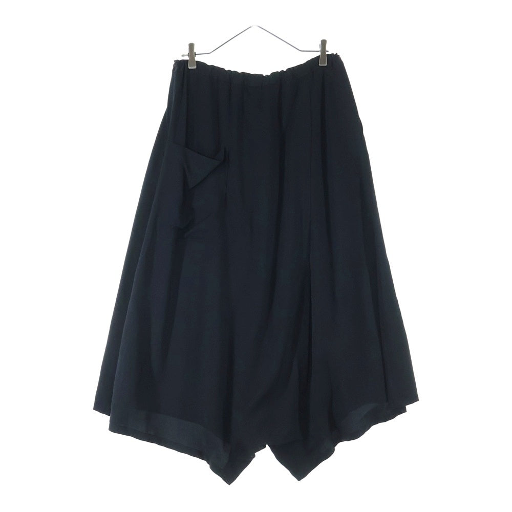 Ground Y(グラウンドワイ) テンセル ラップガウチョパンツ ブラック GN-P15-200