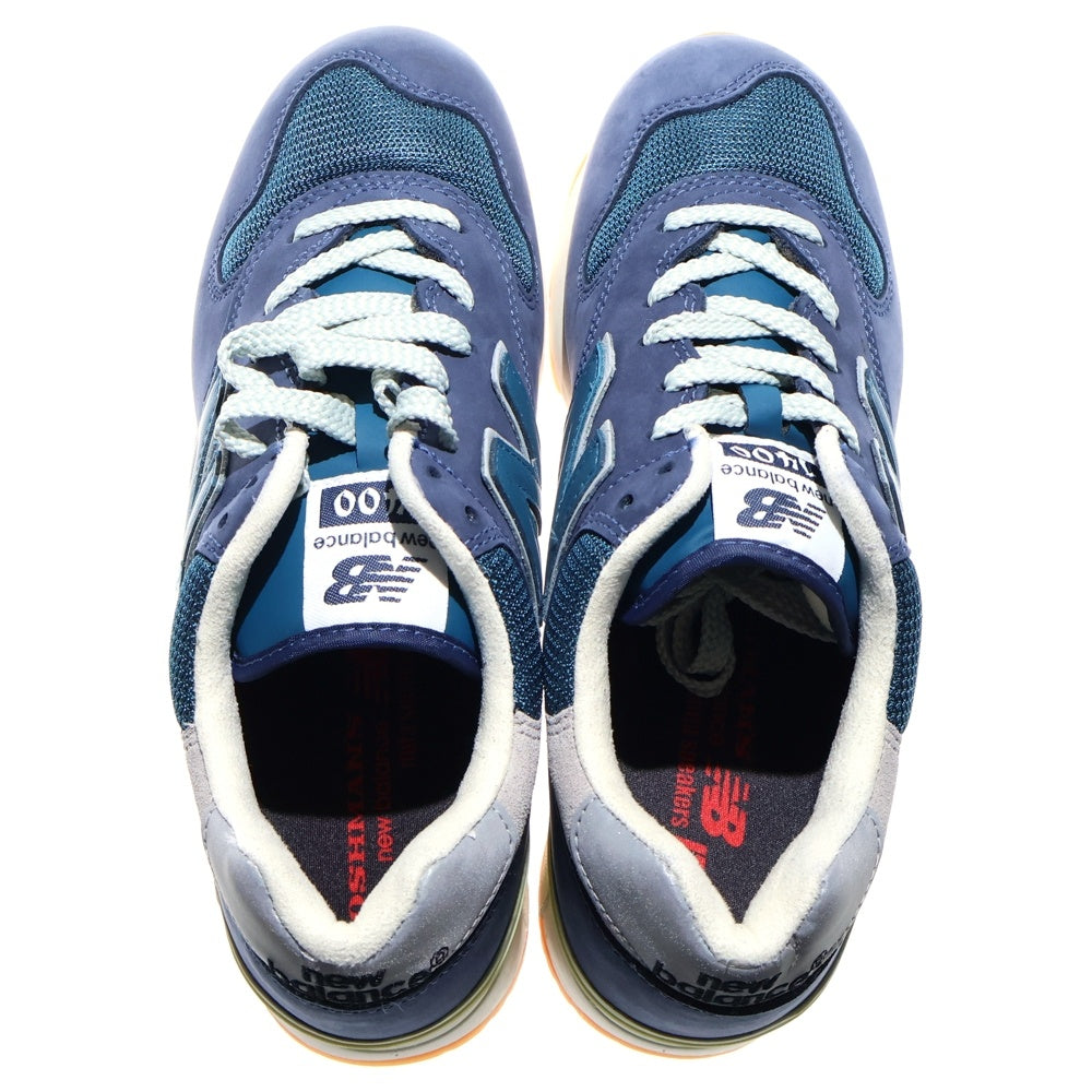 New Balance(ニューバランス) 【観賞用2010年製】 ×OSHMAN'S ×MITA SNEAKERS CM1400NV オッシュマンズ ミタスニーカーズ スエード ローカットスニーカー ネイビー US7.5/25.5cm