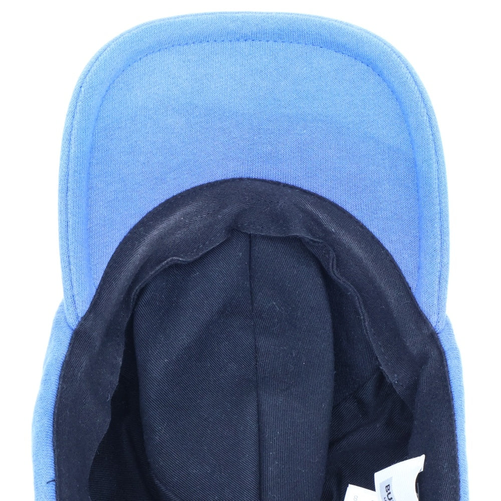 BURBERRY(バーバリー) 22SS TB ロゴ コットン 6パネルキャップ 帽子 ブルー 8031020