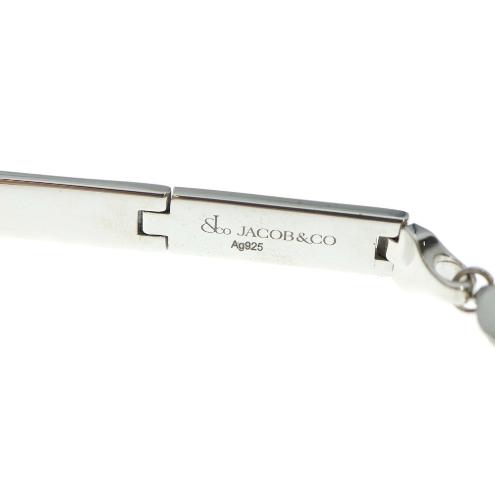 SUPREME(シュプリーム) 23SS ×Jacob & Co Logo Link Bracelet ジェイコブ ロゴリンク ブレスレット シルバー