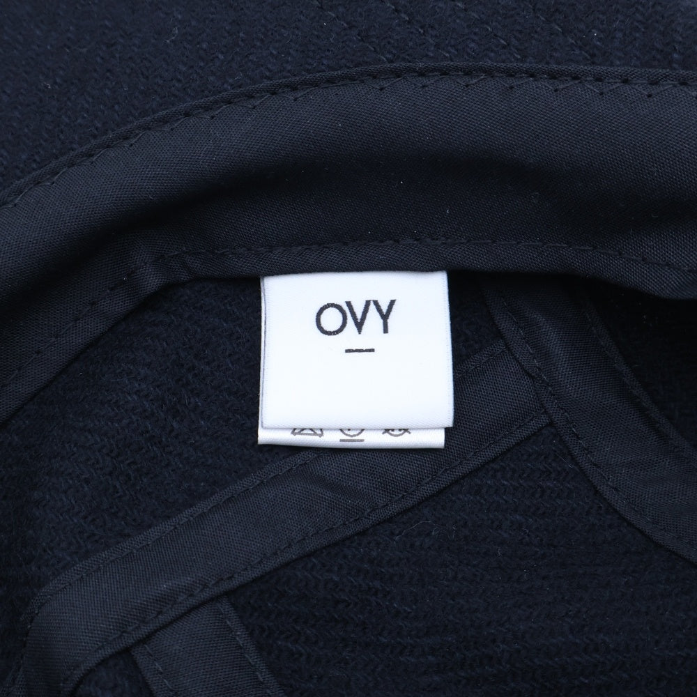 NO BRAND(ノーブランド) OVY オヴィー Cordura Wool Nylon Jet Cap コーデュラ ウールナイロン ジェットキャップ 帽子 ブラック