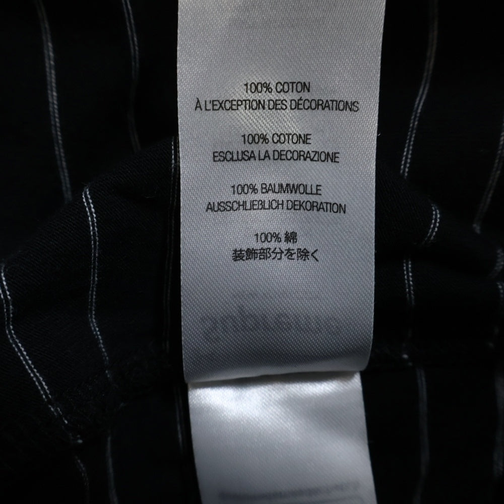 SUPREME(シュプリーム) 25SS Bubble S/S Top バブルロゴ ボーダー 半袖Tシャツ カットソー ブラック