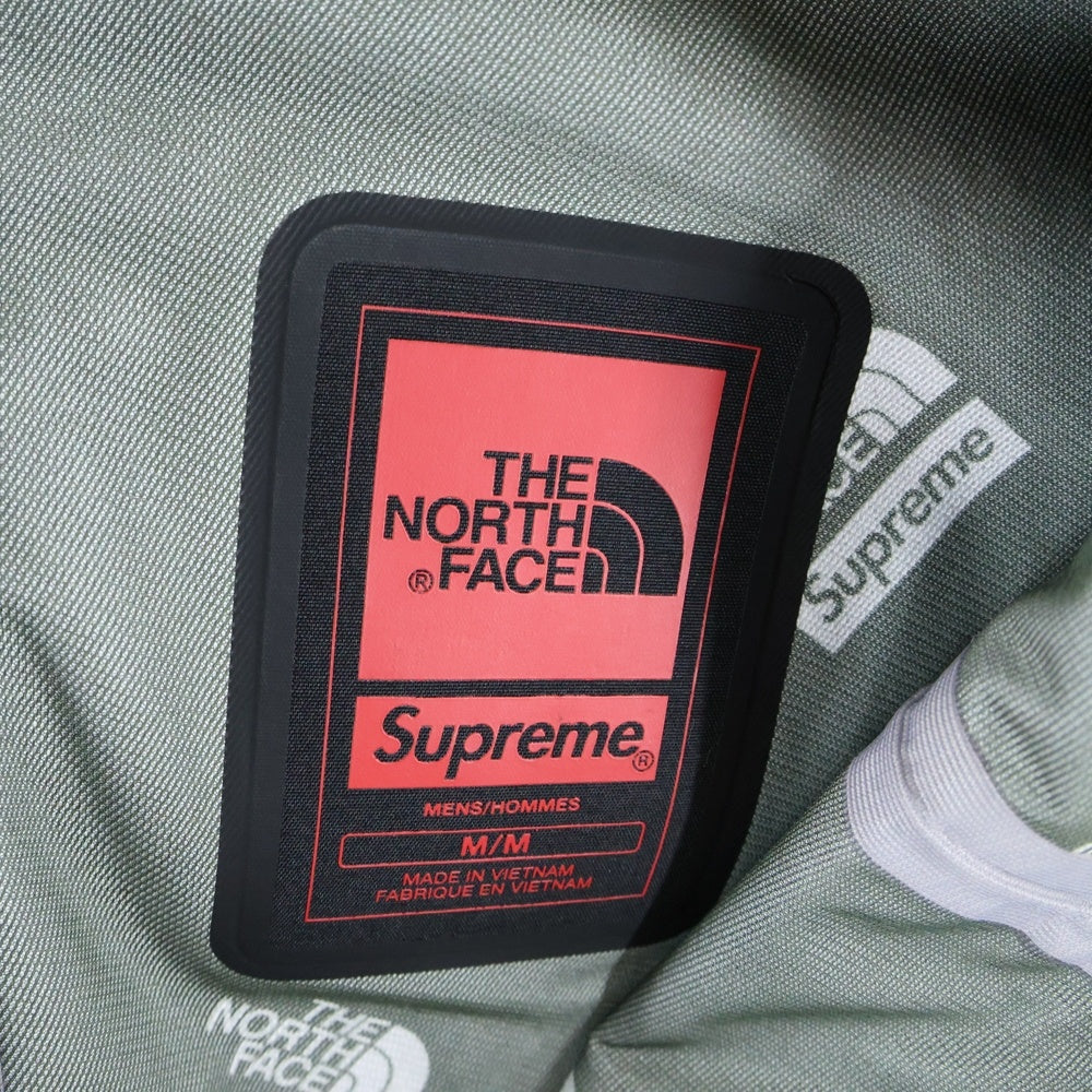 SUPREME(シュプリーム) 24SS ×THE NORTH FACE Split Taped Seam Shell Jacket ザノースフェイス スプリットシーム シェルジャケット ブラック NP02401I