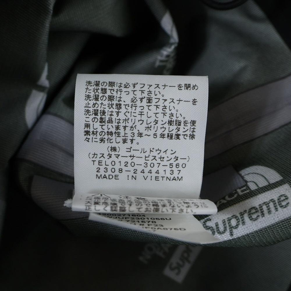 SUPREME(シュプリーム) 24SS ×THE NORTH FACE Split Taped Seam Shell Jacket ザノースフェイス スプリットシーム シェルジャケット ブラック NP02401I