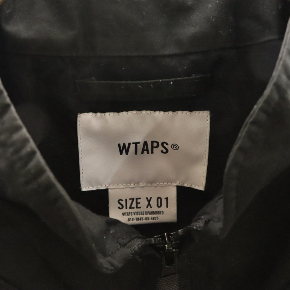 WTAPS(ダブルタップス) MODULAR / JACKET / COTTON / WEATHER / モジュラー ミリタリージャケット ブラック 192BRDT-JKM07