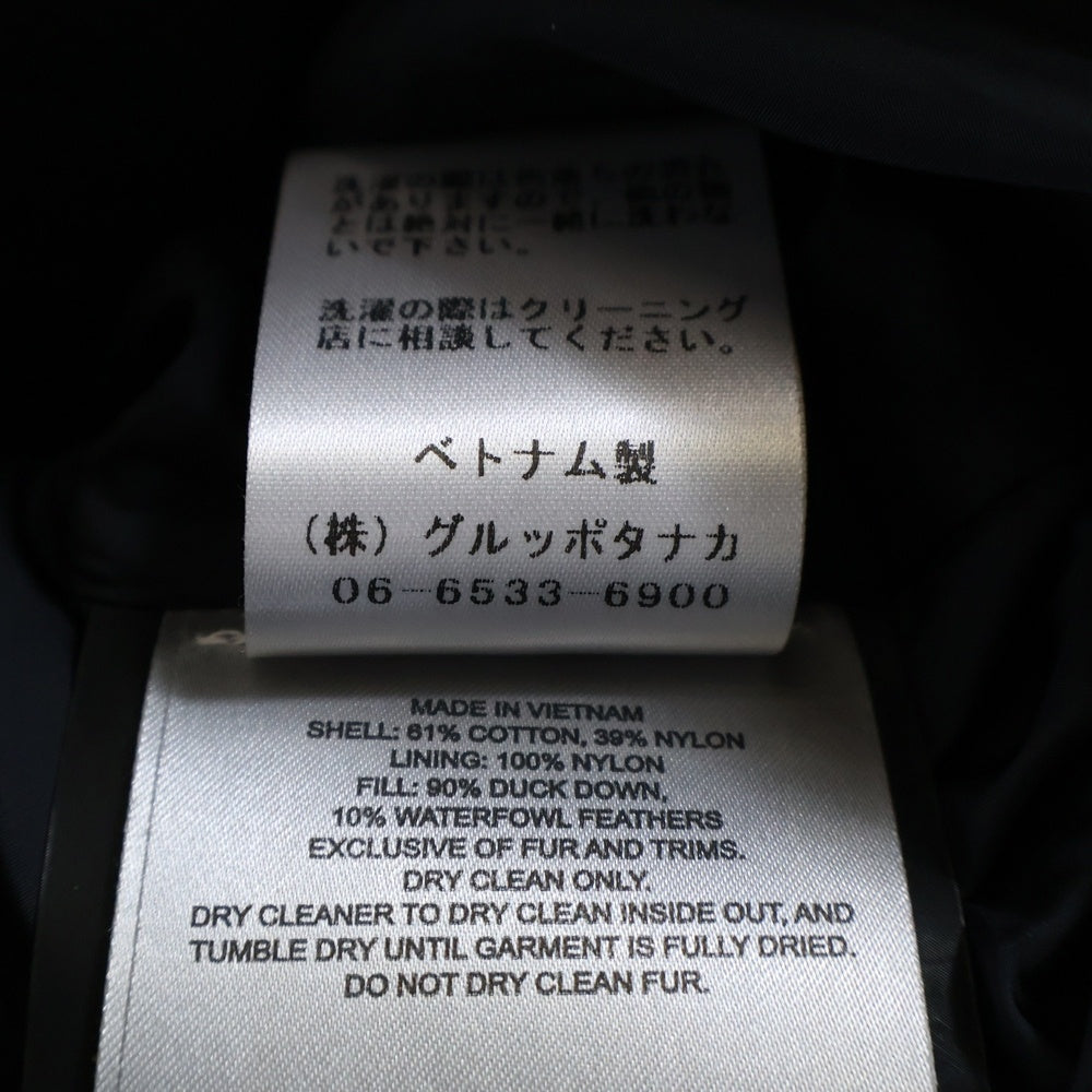 MOOSE KNUCKLES(ムースナックルズ) 20AW WYCHWOOD JACKET ファー付 ジップアップフーデッドダウンジャケット レディース ブラック 20A-M30LJ174