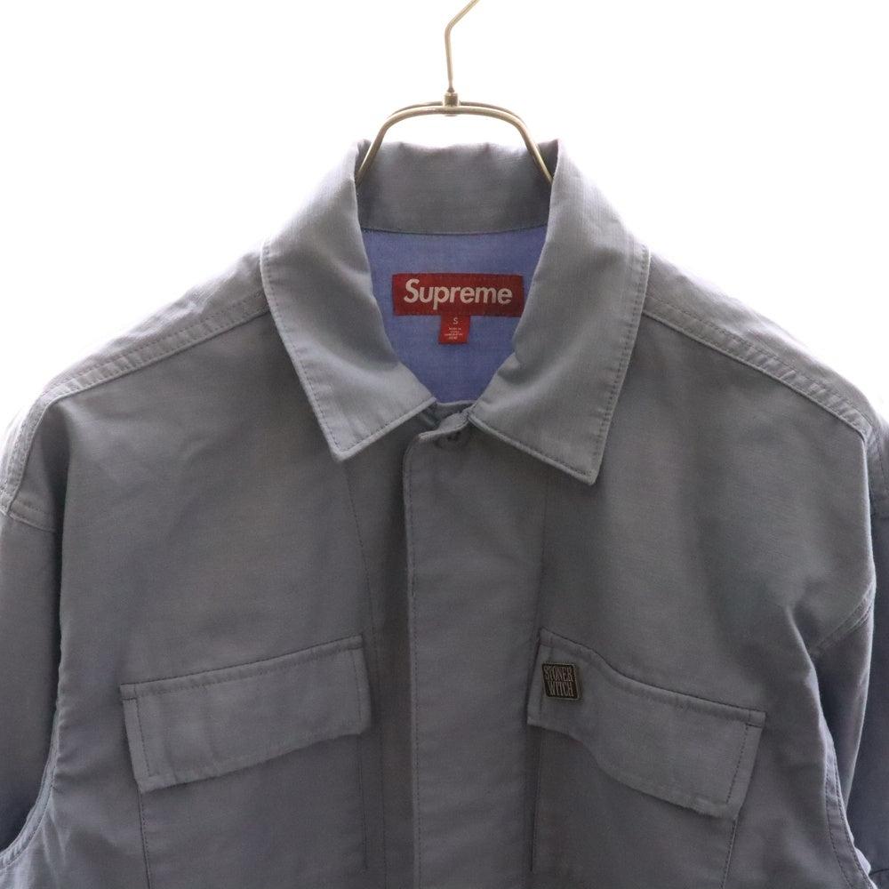 SUPREME(シュプリーム) 24SS Melvins BDU Jacket バックプリント メルヴィンズ BDUジャケット ブルー