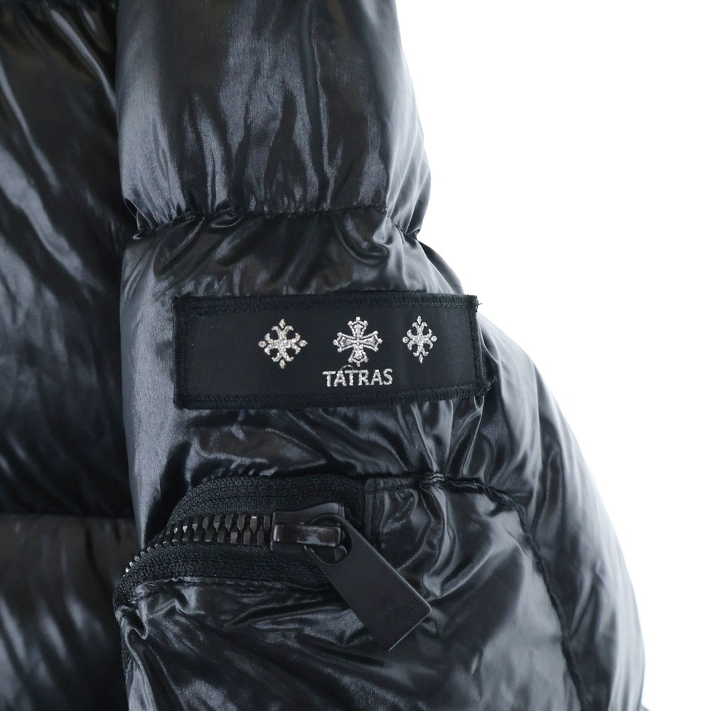 TATRAS(タトラス) BELBO ベルボ フーデッド ナイロン ダウンジャケット ブラック MTA19A4562